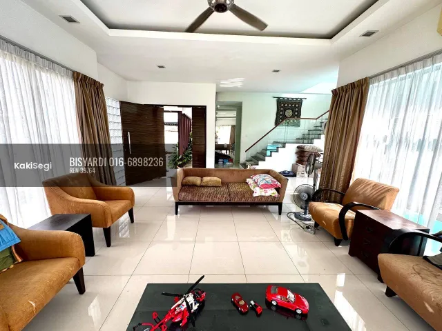 Stres Cari Rumah Luas? Banglo Corner Lot Ada Kolam Renang di Bukit Mahkota Kajang Ini Jawapannya! (Freehold & Gated)