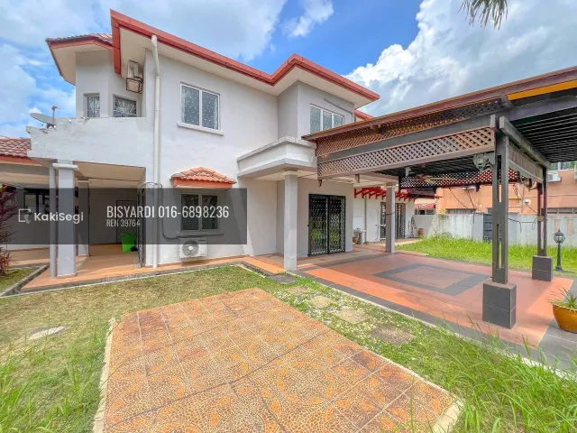 Damai & Luas! Corner Lot Seksyen 7 Shah Alam Menghadap Padang Terbuka