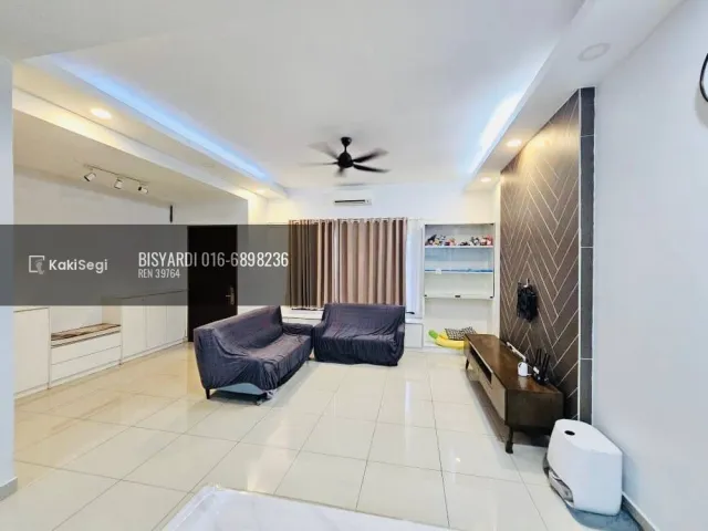"Rasa Tenang Pindah Sini! Rumah Renovated & Fully Furnished Evira Kota Warisan Sepang – Freehold Dekat KLIA Bawah Market Value!"