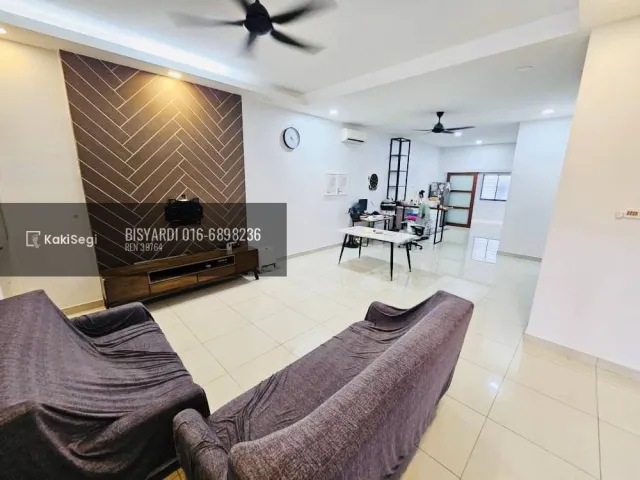 "Rasa Tenang Pindah Sini! Rumah Renovated & Fully Furnished Evira Kota Warisan Sepang – Freehold Dekat KLIA Bawah Market Value!"