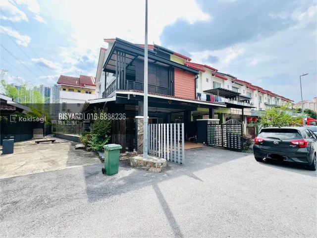 Idaman Keluarga Besar: Teras 3 Tingkat Setapak Ria Ada Tanah Tepi!