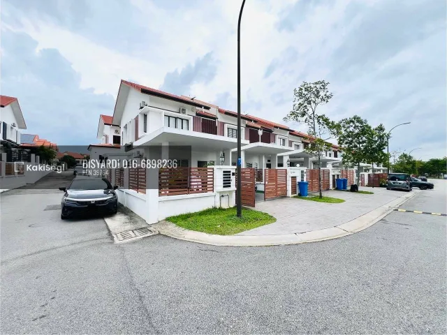 [Rare Unit] Teras 2 Tingkat End Lot Pentas 6 Alam Impian Shah Alam – Sedia Didiami & Bebas Menghadap Rumah Lain!