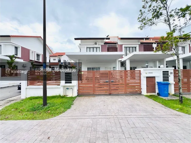 [Rare Unit] Teras 2 Tingkat End Lot Pentas 6 Alam Impian Shah Alam – Sedia Didiami & Bebas Menghadap Rumah Lain!