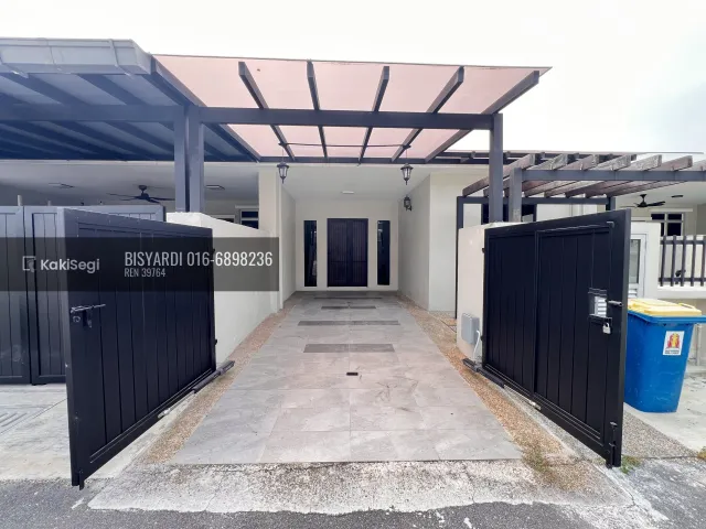 Rumah Teres 1 Tingkat Telok Panglima Garang (Taman Bentara) – Siap Reno RM80K+