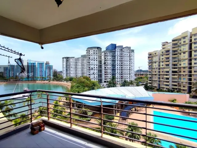 CONDO MURAH GILA!! View Pantai Selat pulak tu!